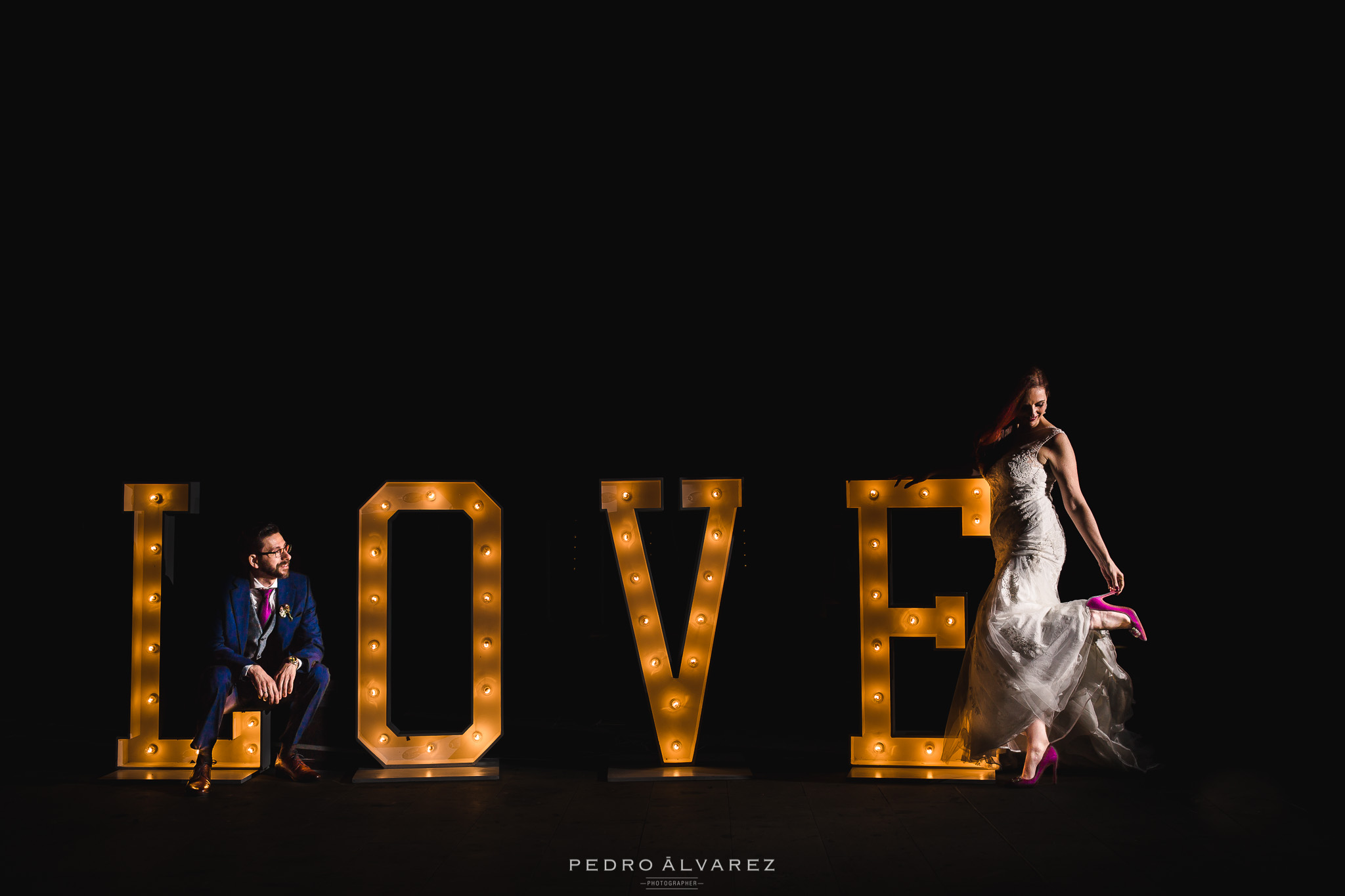Fotos de boda en el Parador de Tejeda en Gran Canaria 