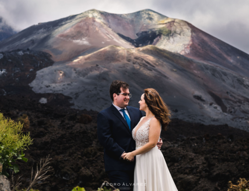 Sesión de fotos en el Volcán de cumbre Vieja en La Palma Canarias A&A