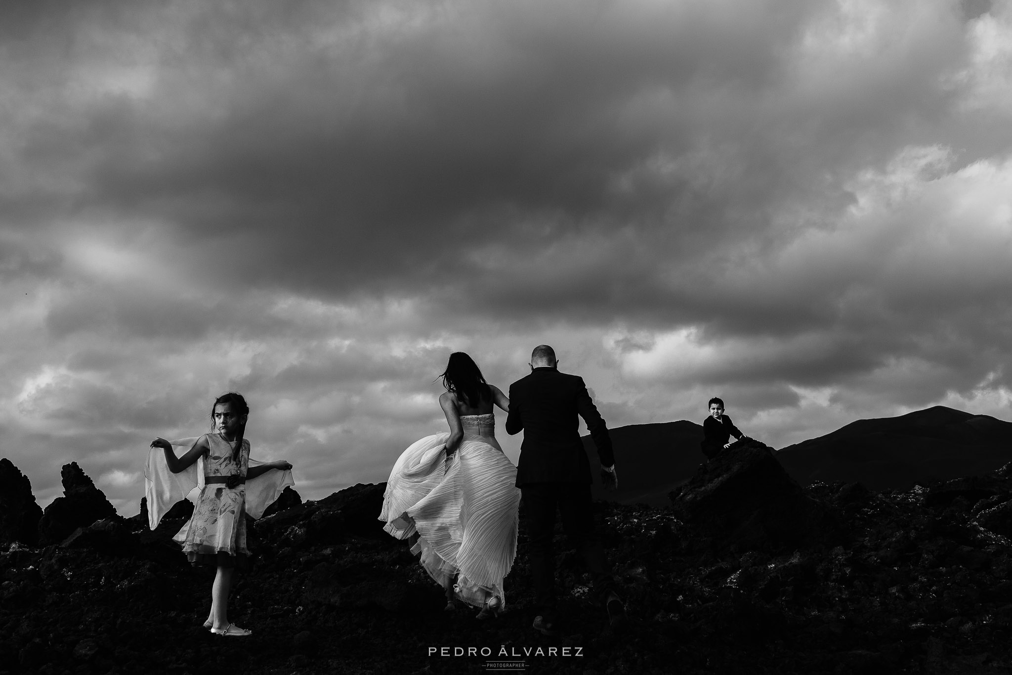Sesión de fotos de familia y post boda en Lanzarote