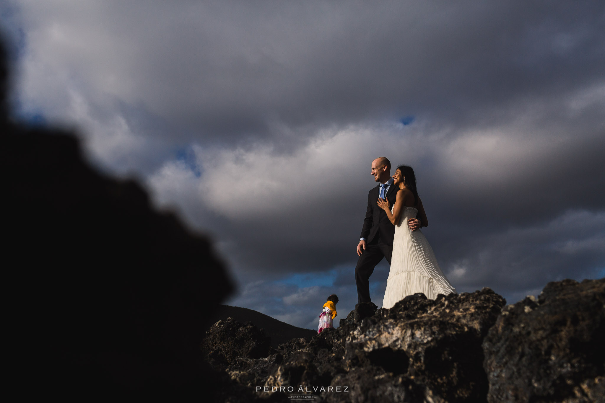 Sesión de fotos de familia y post boda en Lanzarote