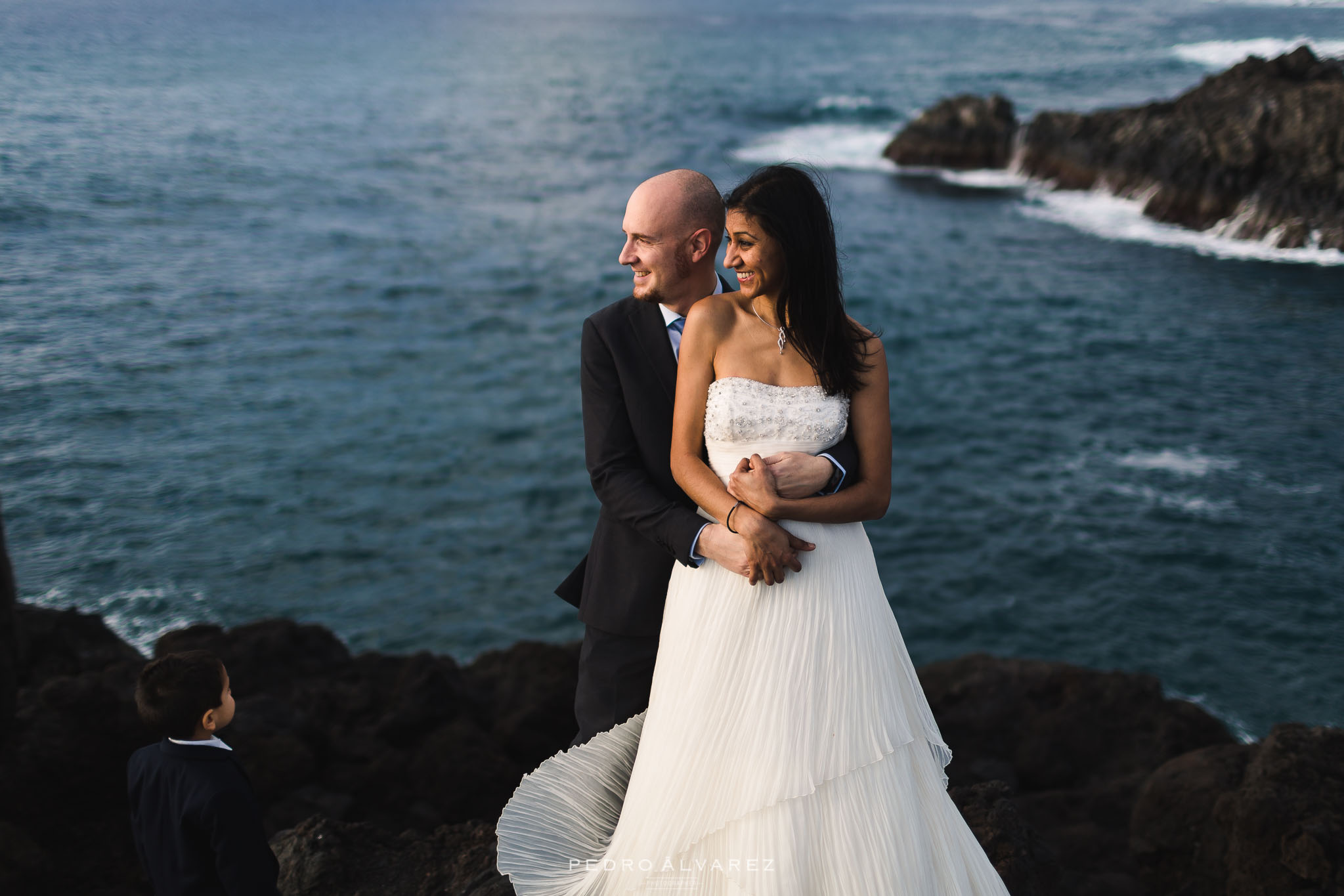 Sesión de fotos de familia y post boda en Lanzarote