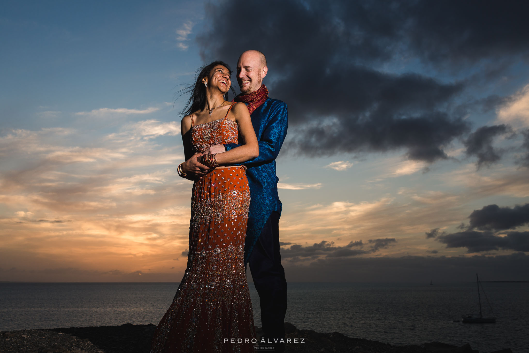 Sesión de fotos de familia y post boda en Lanzarote