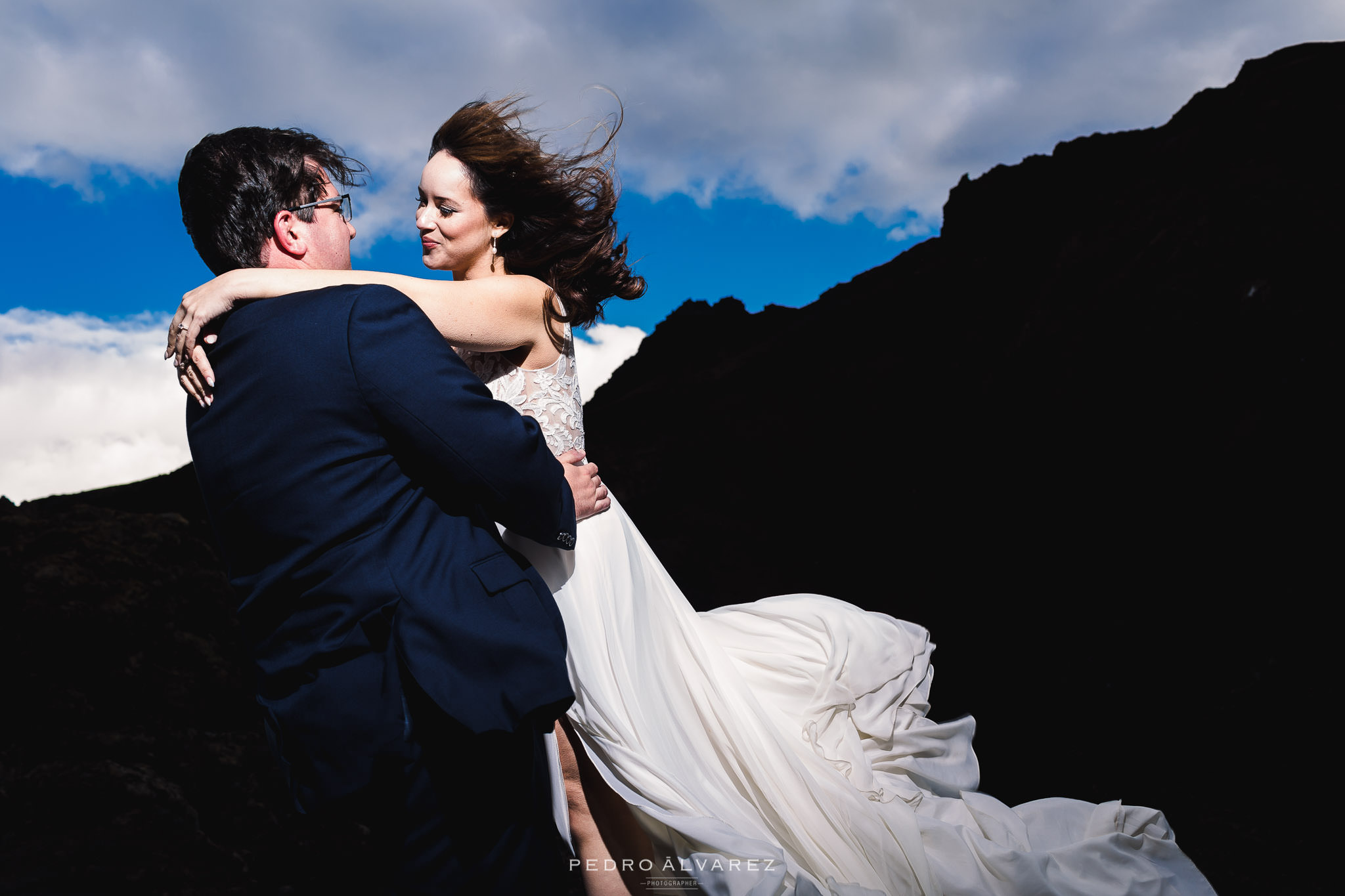 Volcán La Palma sesión de pre boda