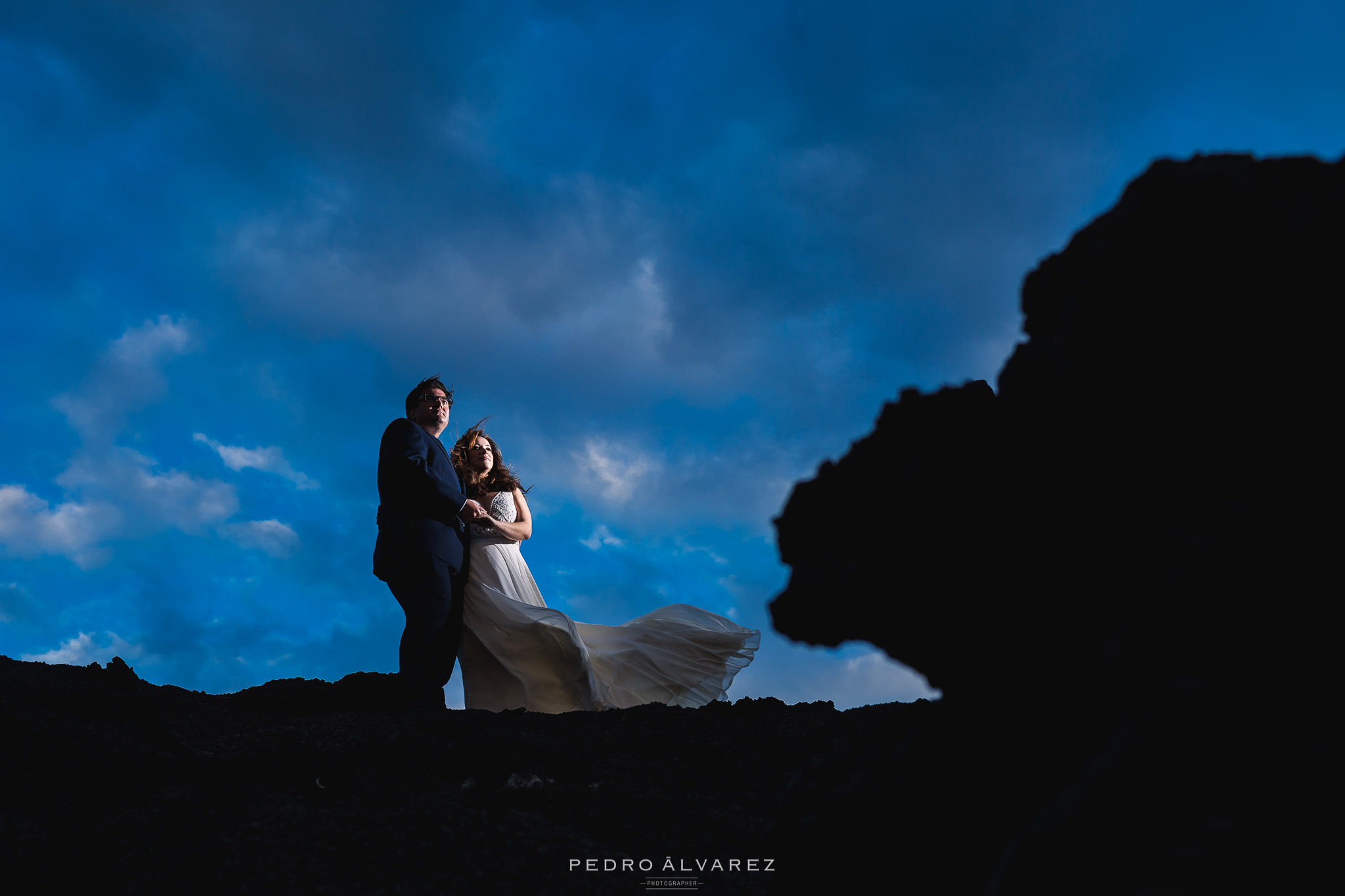 Volcán La Palma sesión de pre boda
