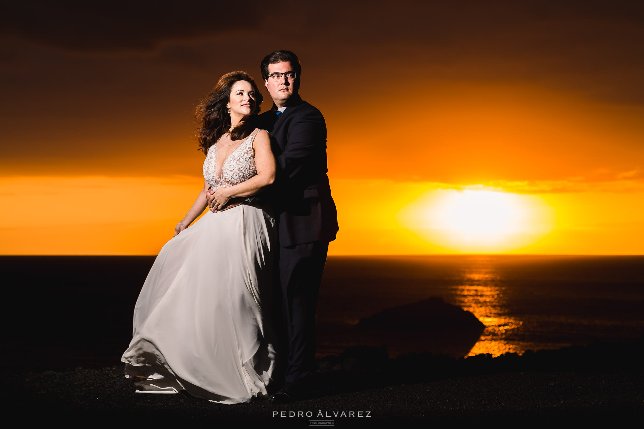 Volcán La Palma sesión de pre boda