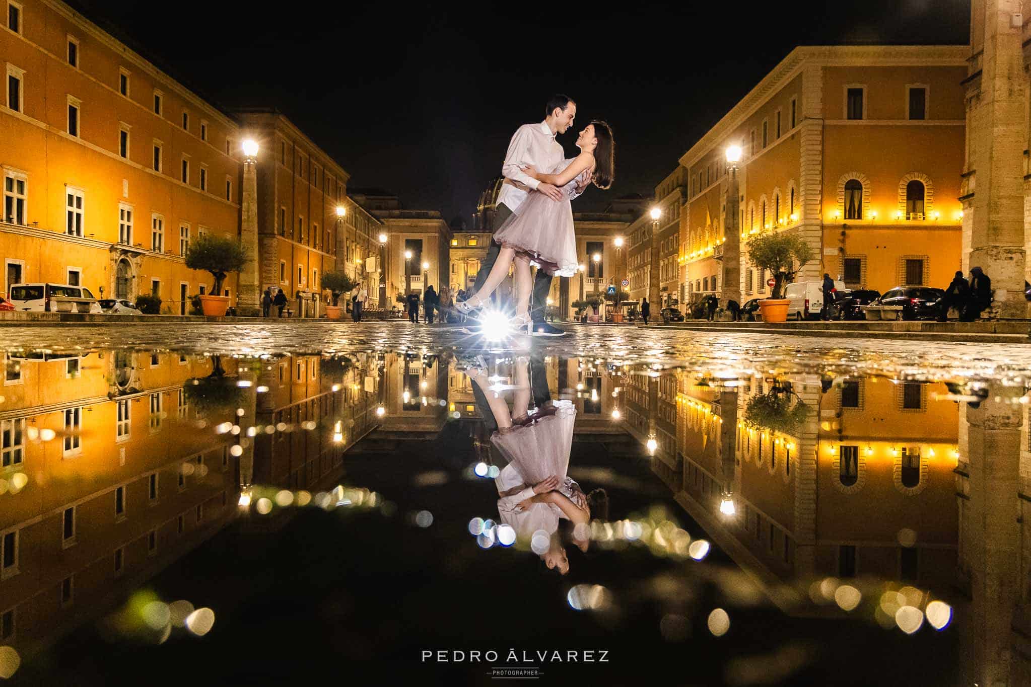 Pre boda en Roma