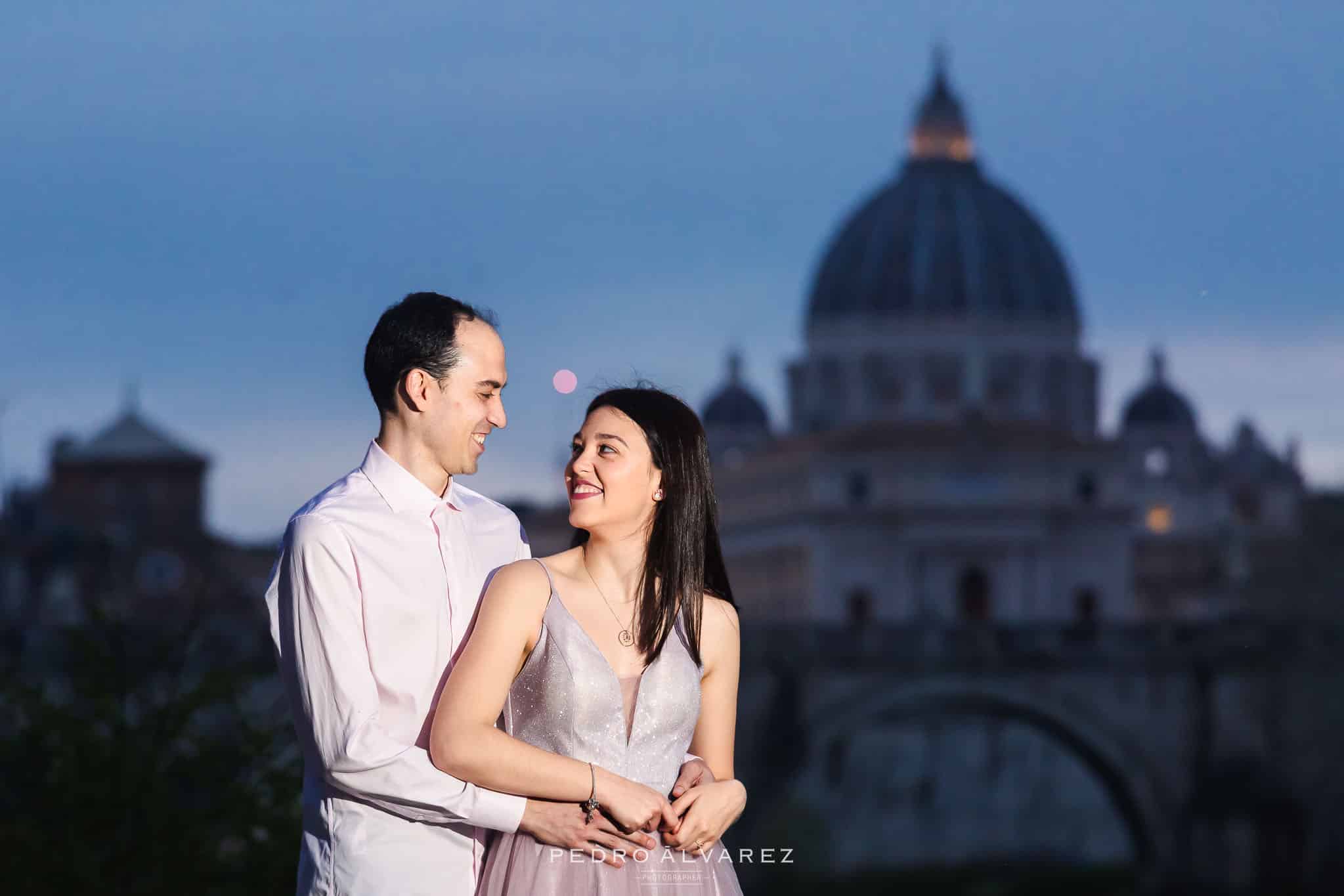 Pre boda en Roma