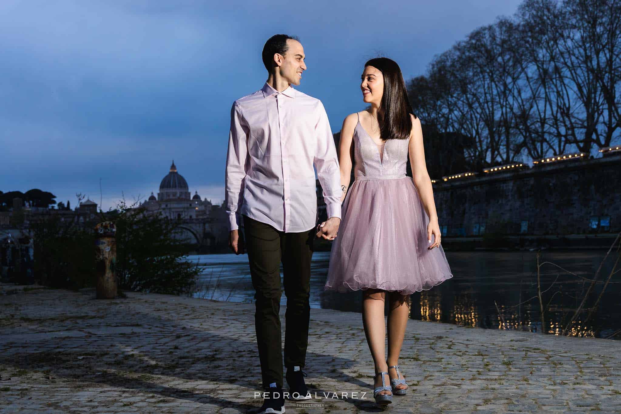 Pre boda en Roma