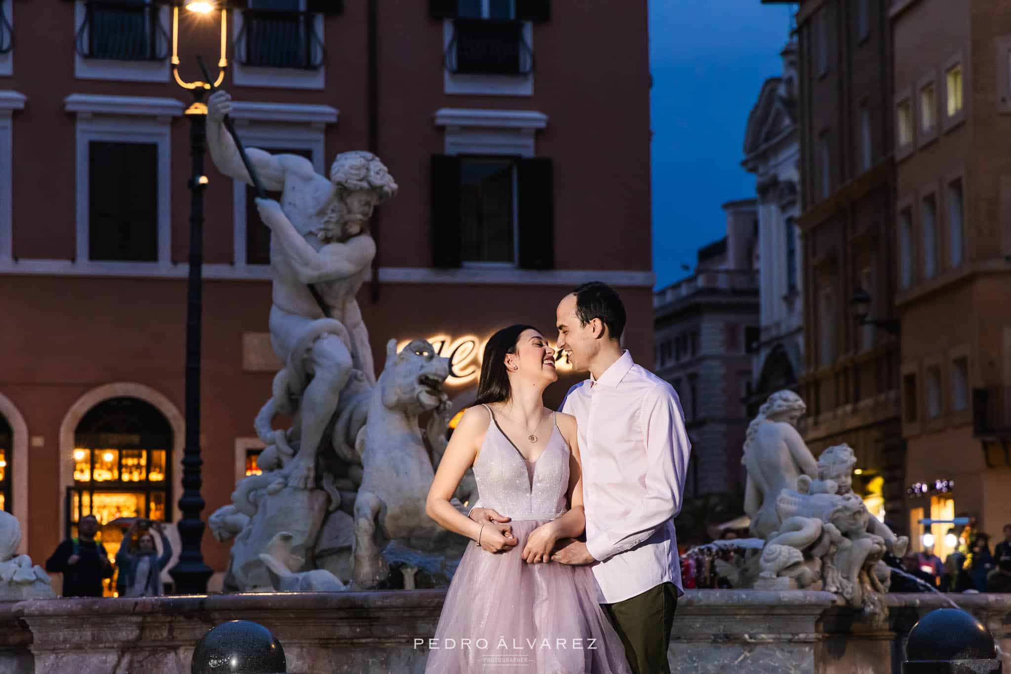 Pre boda en Roma
