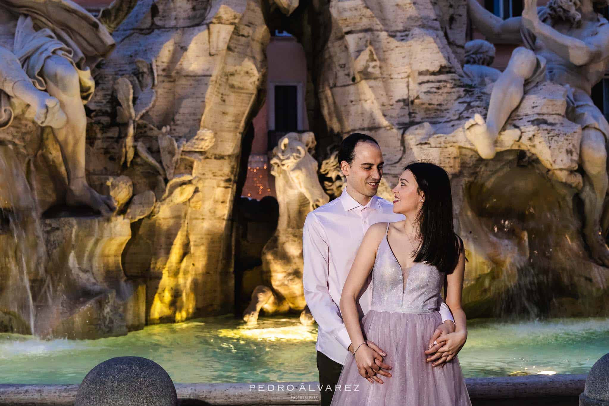 Pre boda en Roma
