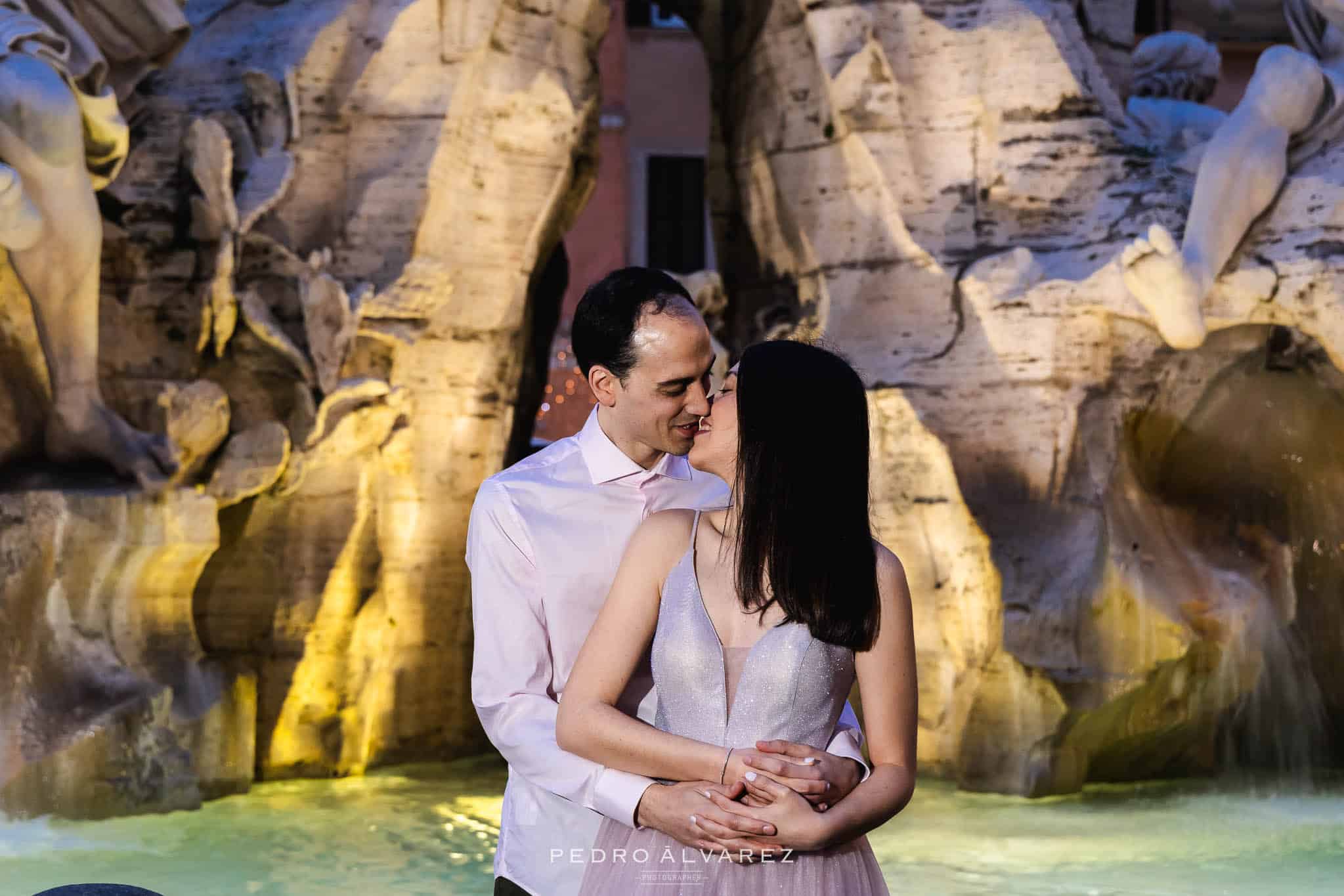 Pre boda en Roma
