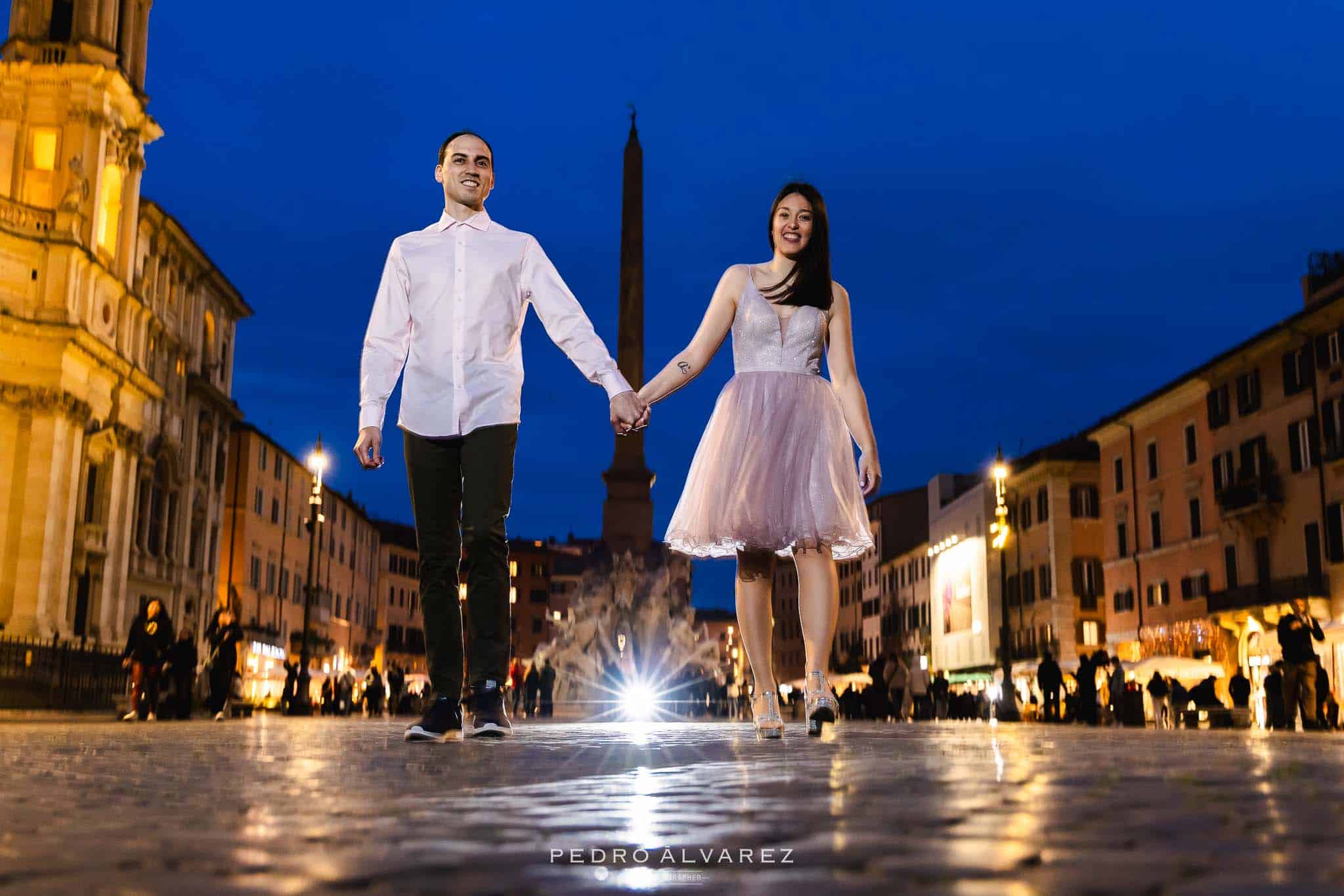 Pre boda en Roma