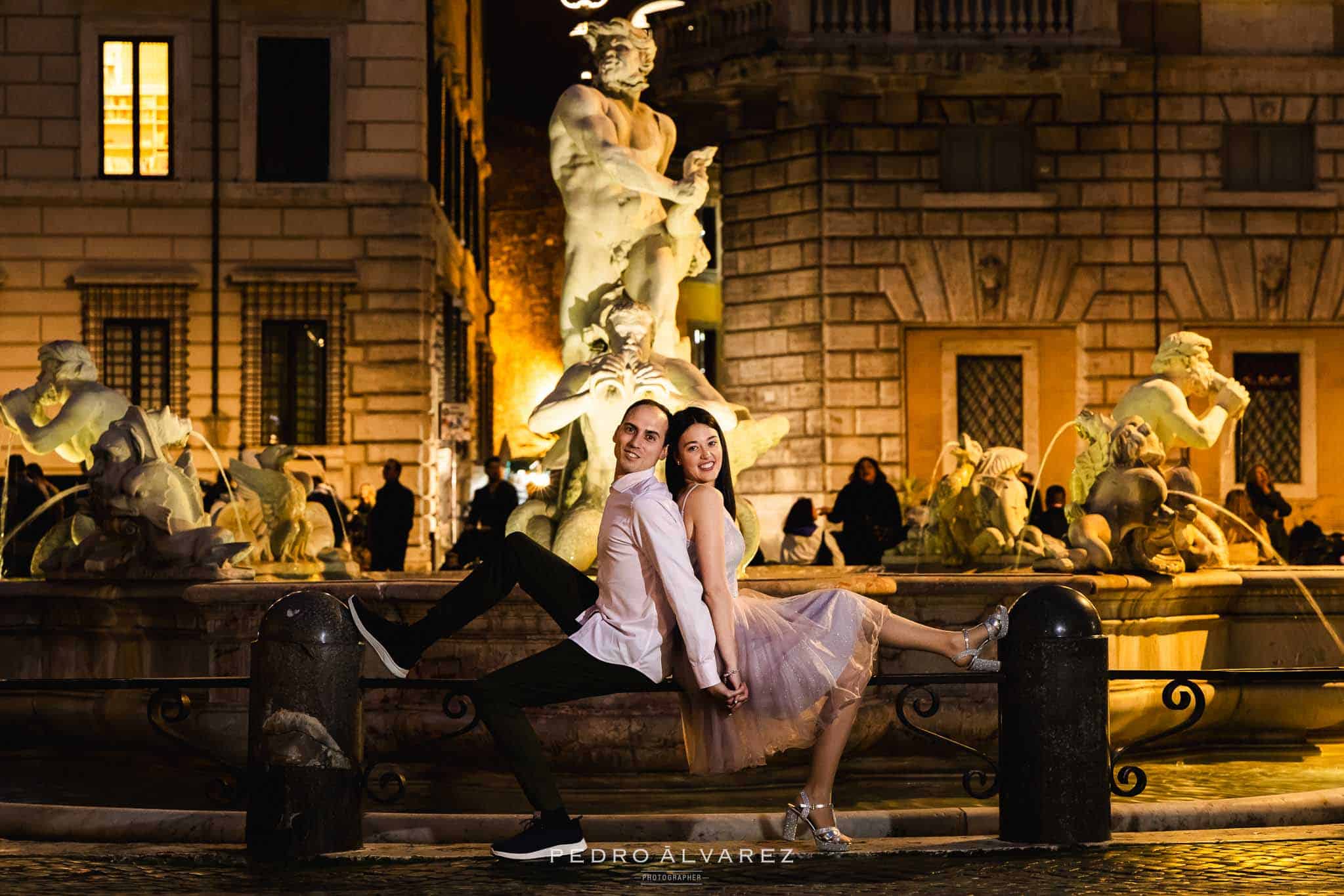 Pre boda en Roma
