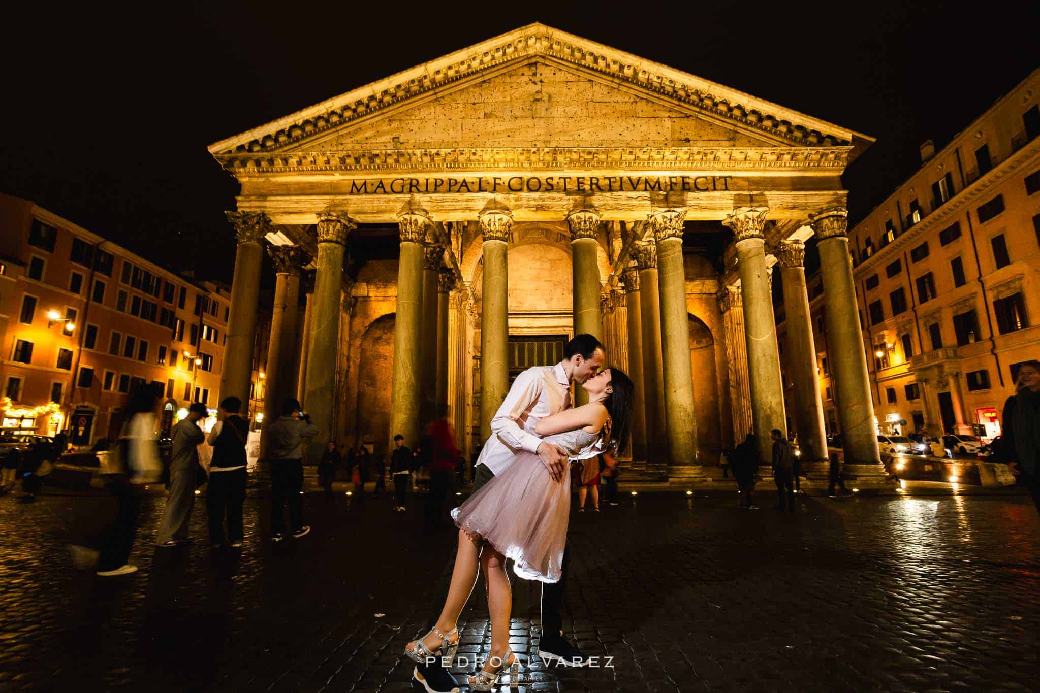 Pre boda en Roma