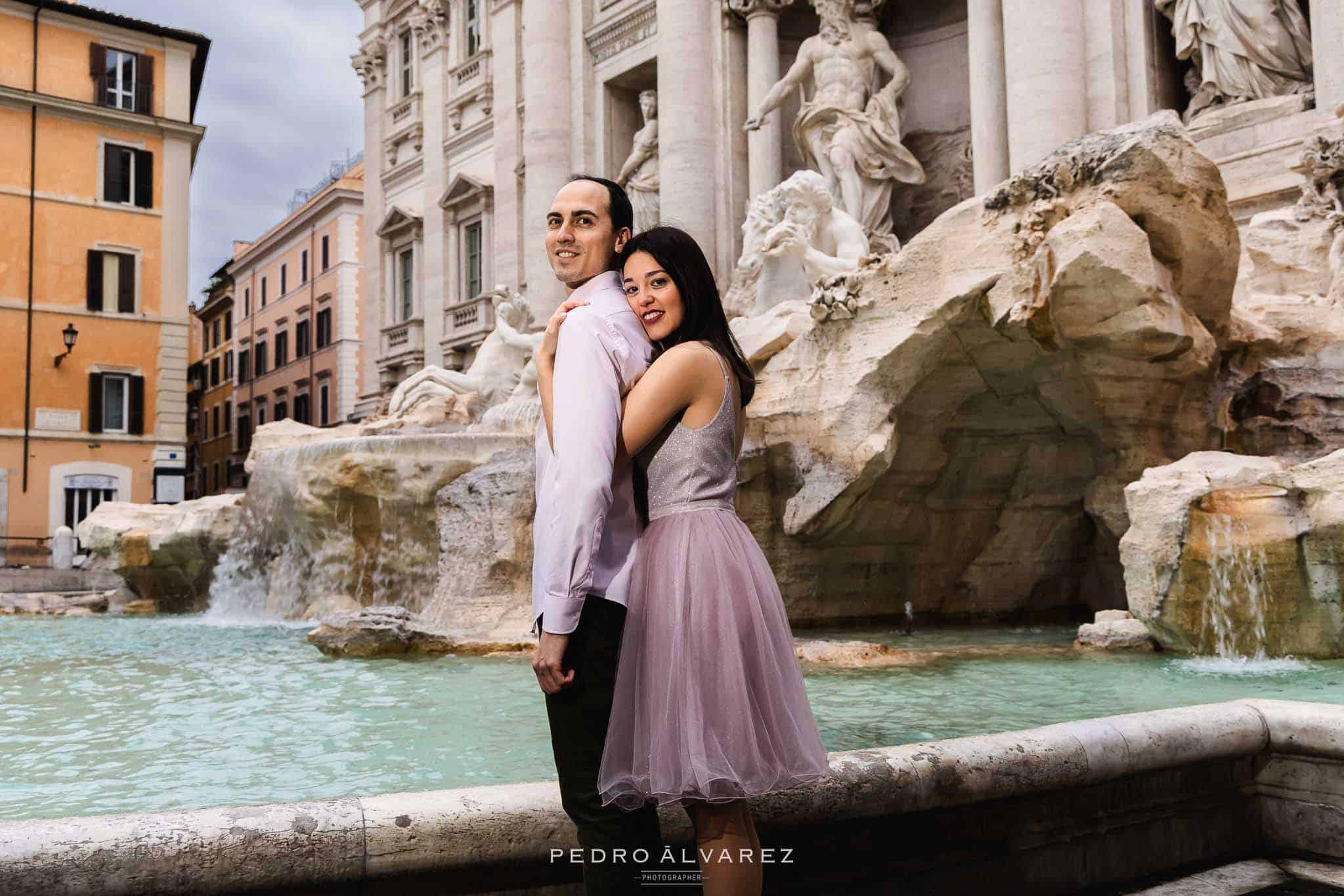 Pre boda en Roma