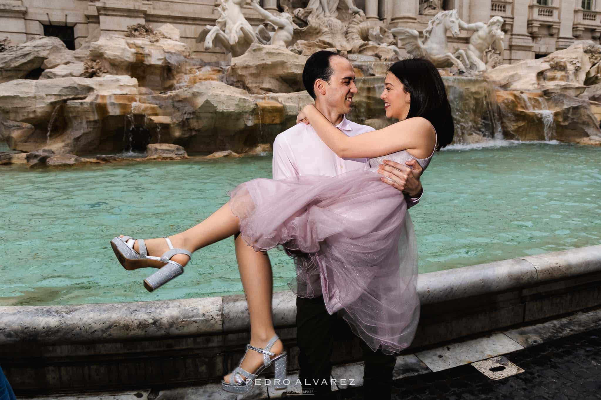 Pre boda en Roma