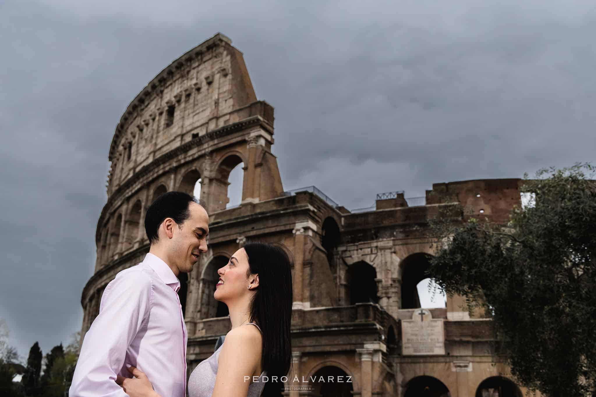 Pre boda en Roma