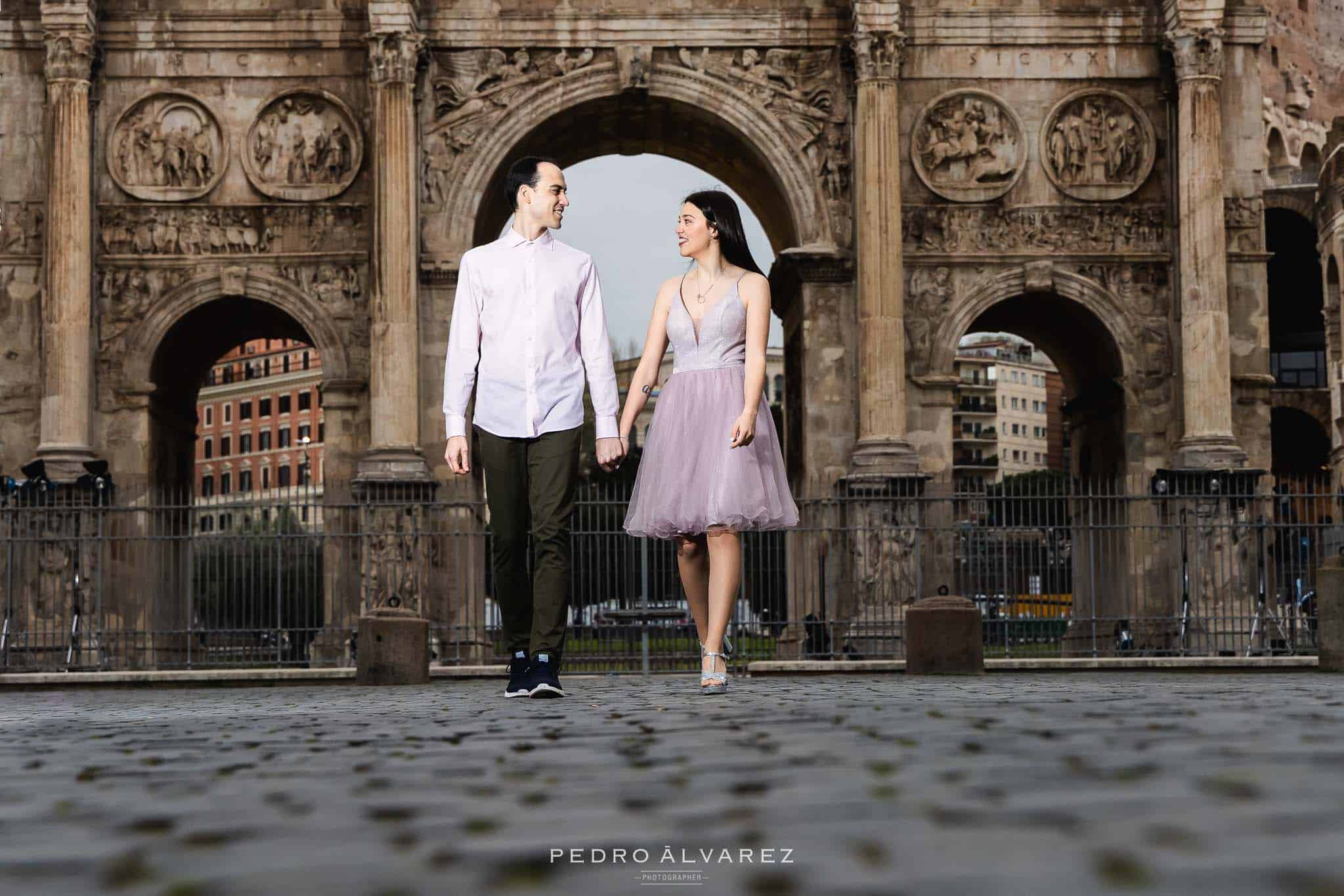 Pre boda en Roma