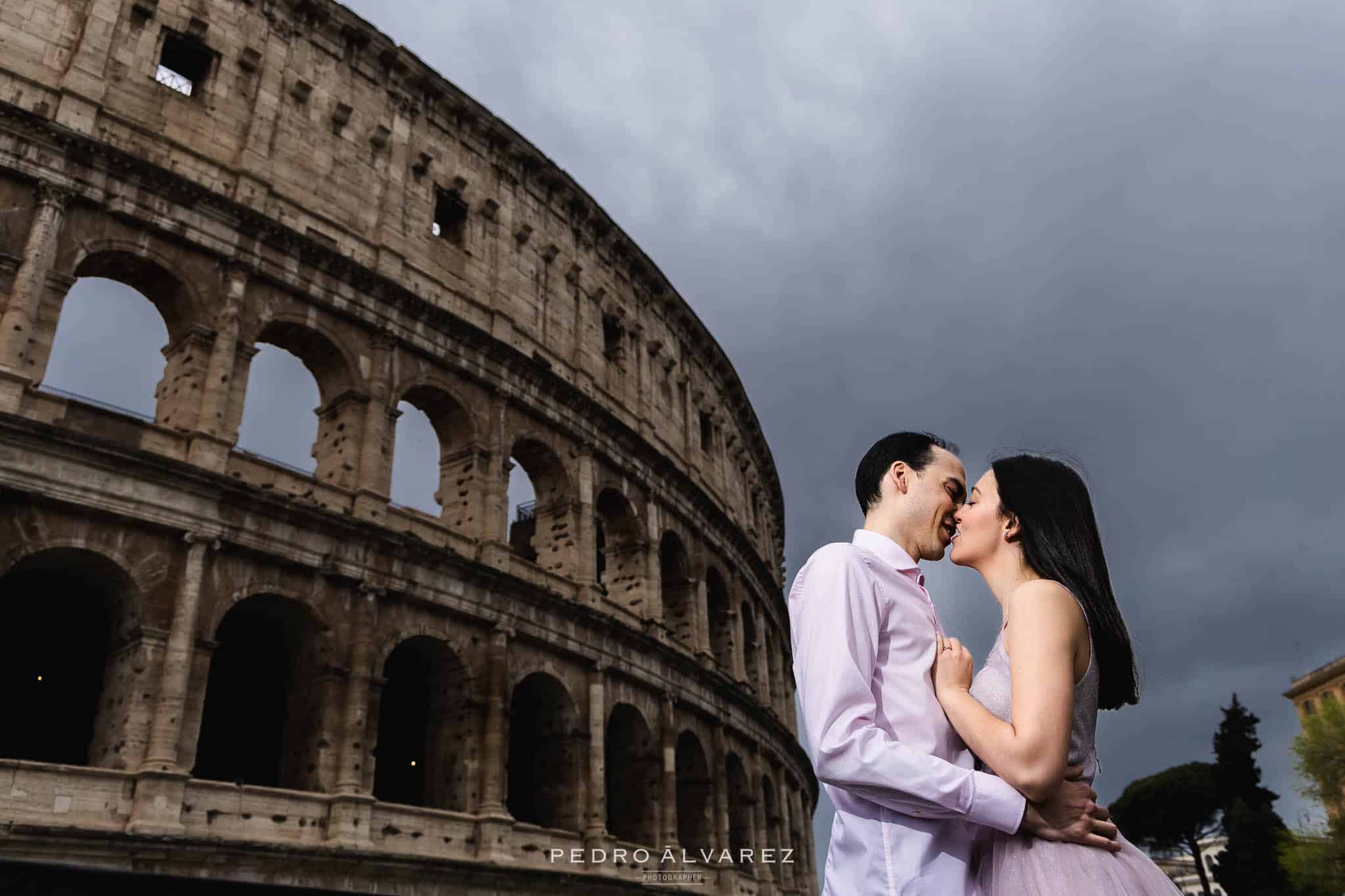 Pre boda en Roma