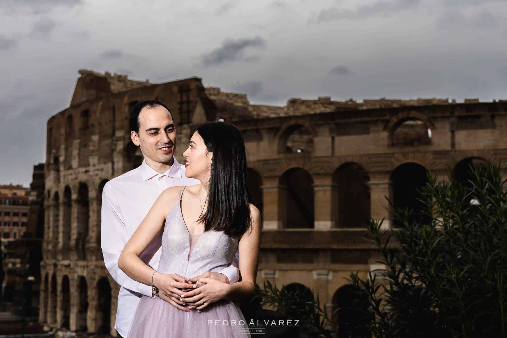 Pre boda en Roma