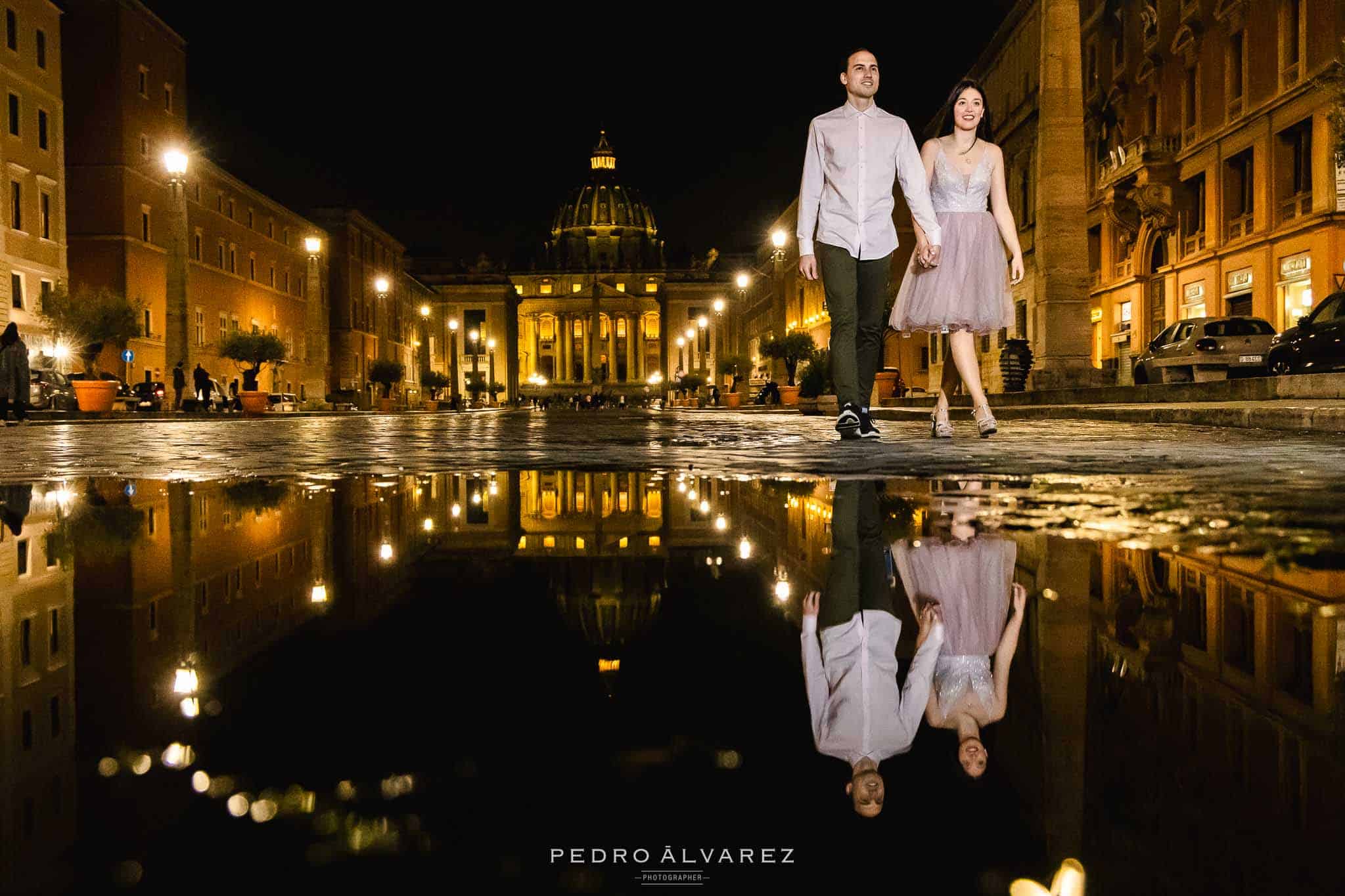 Pre boda en Roma