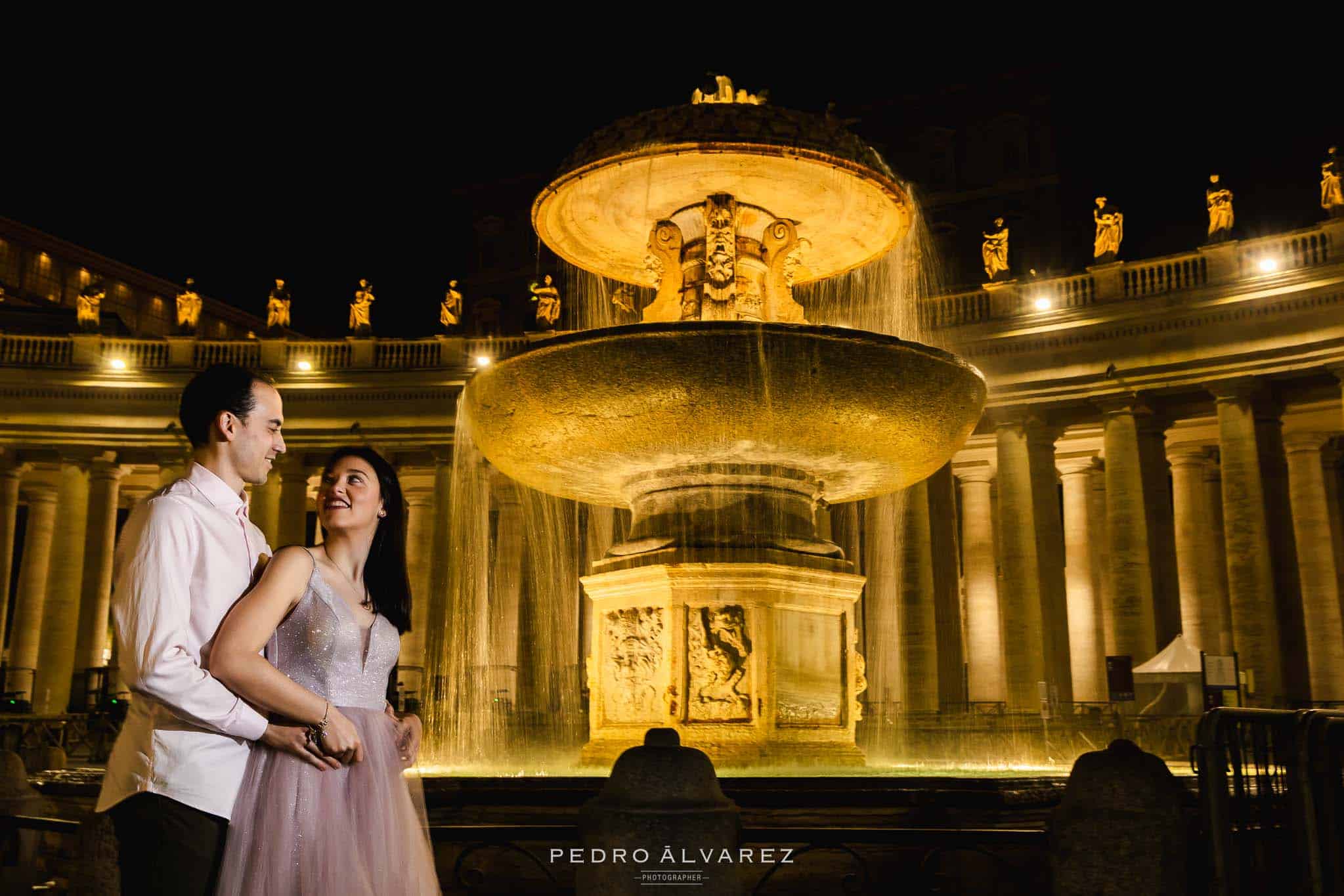Pre boda en Roma