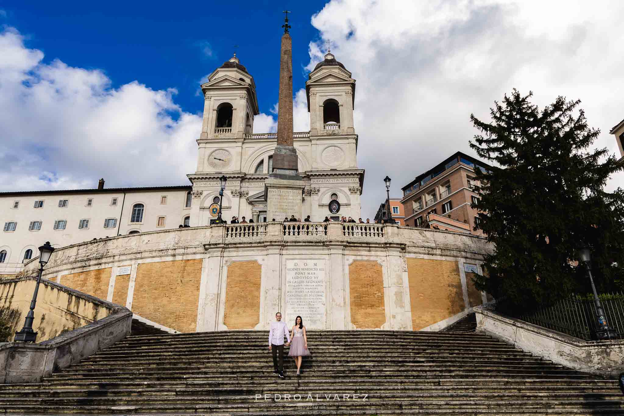 Pre boda en Roma