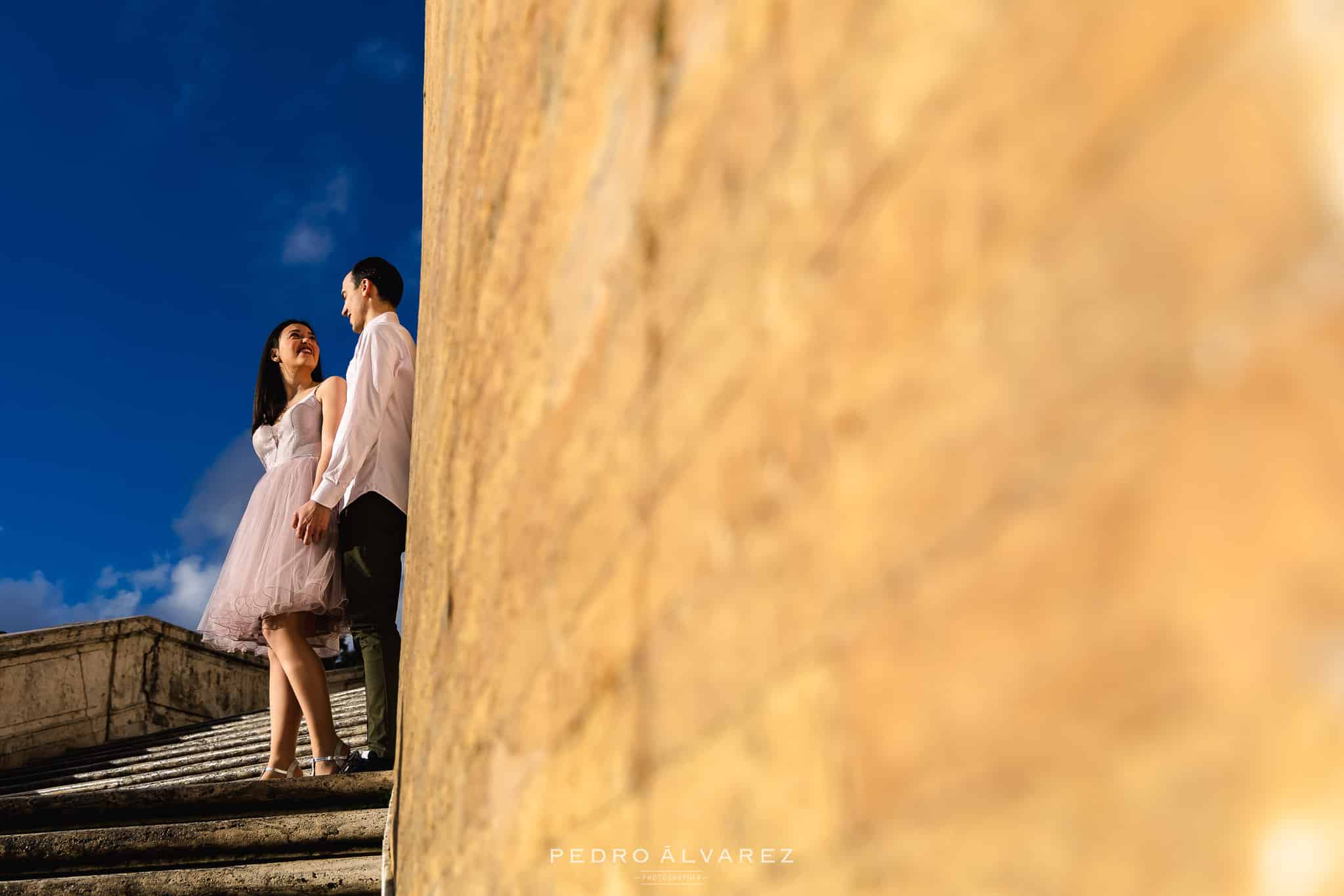Pre boda en Roma