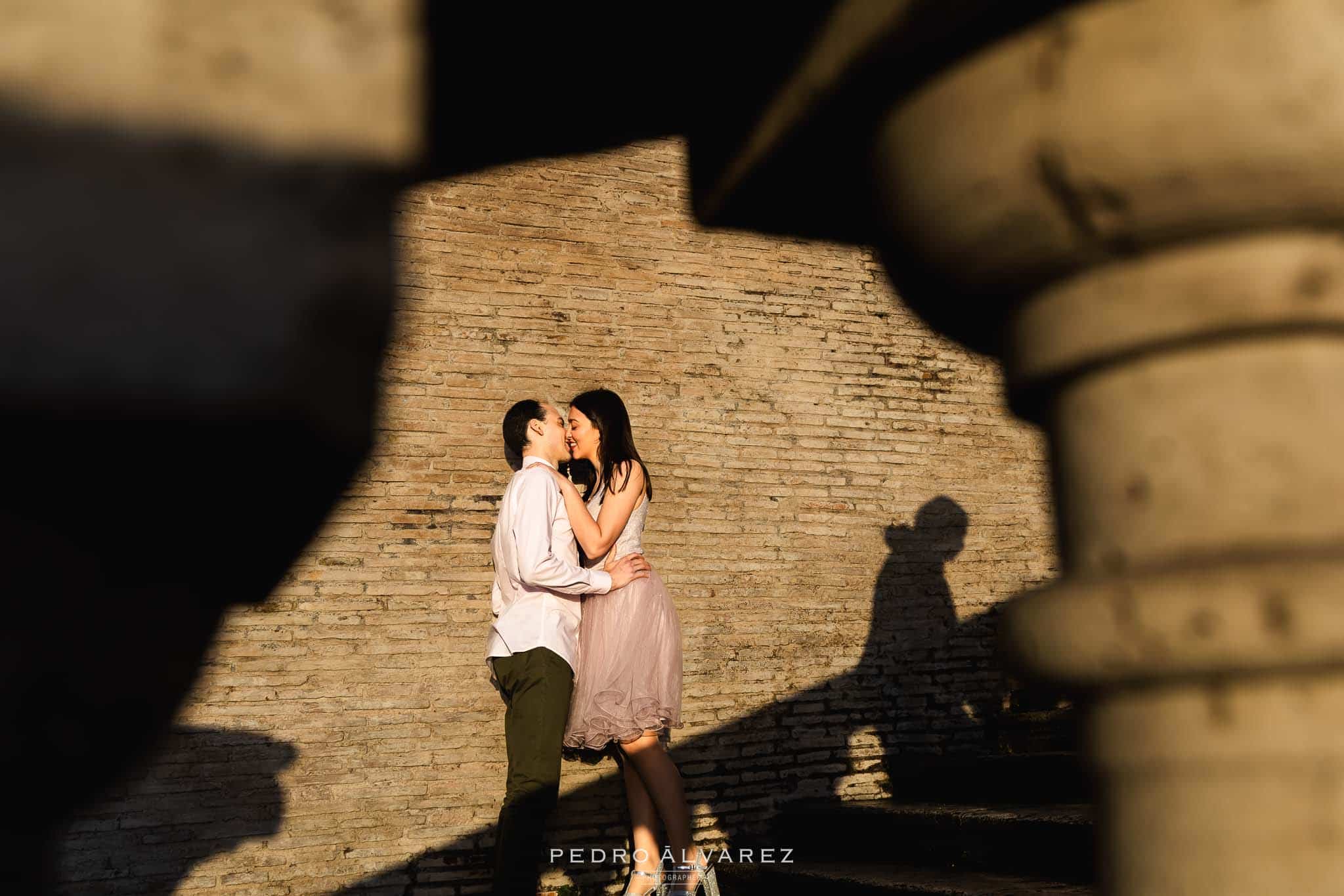 Pre boda en Roma