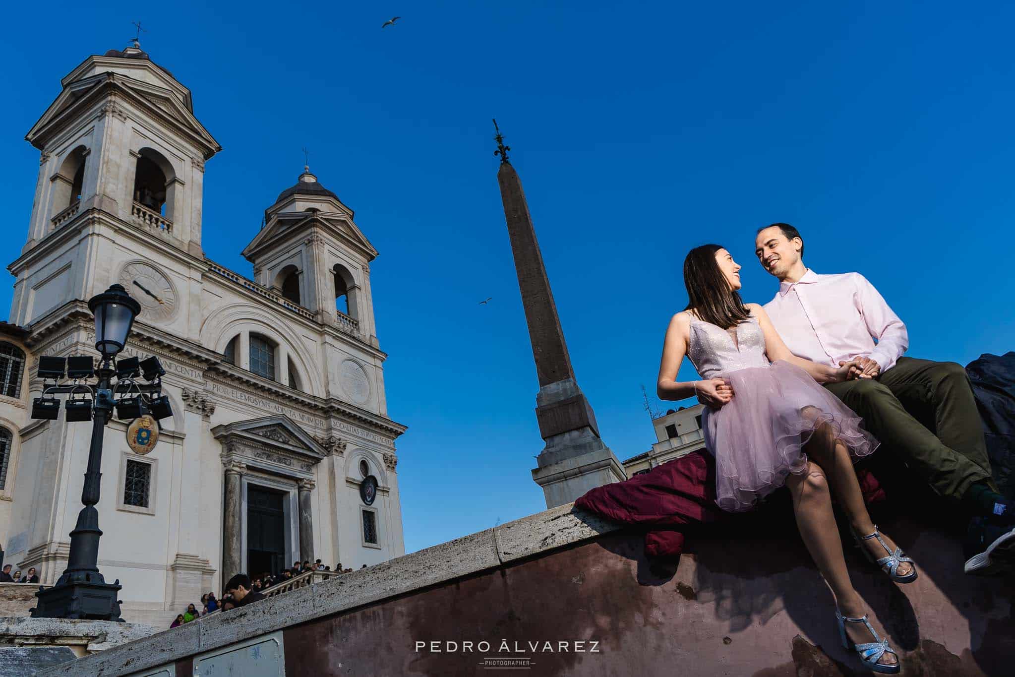 Pre boda en Roma