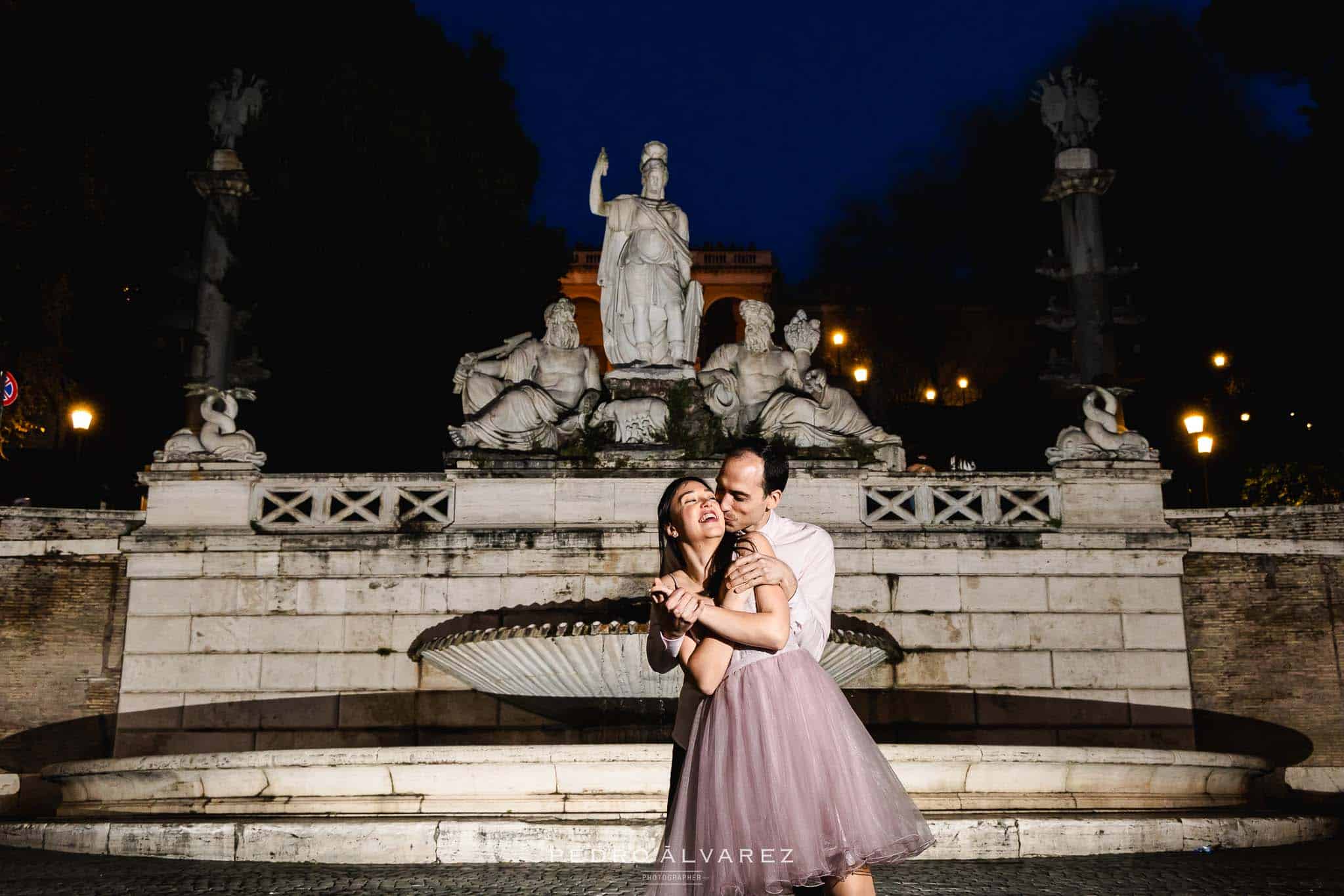 Pre boda en Roma