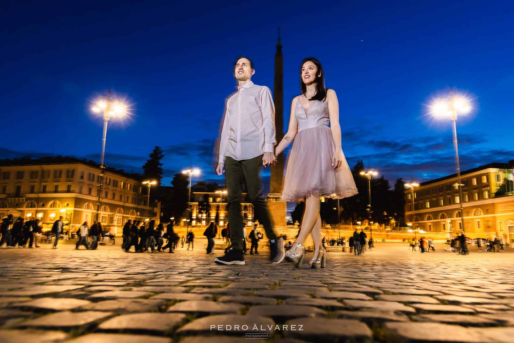 Pre boda en Roma