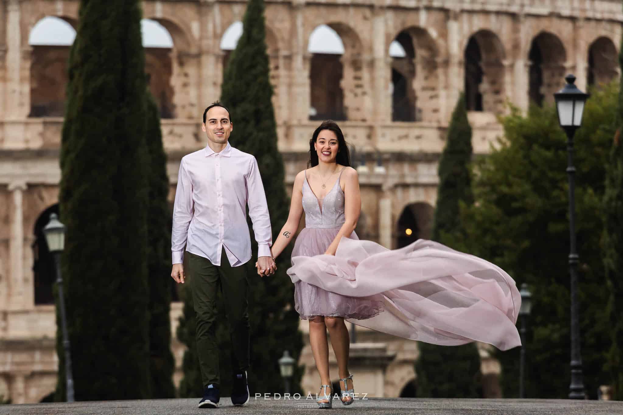 Pre boda en Roma