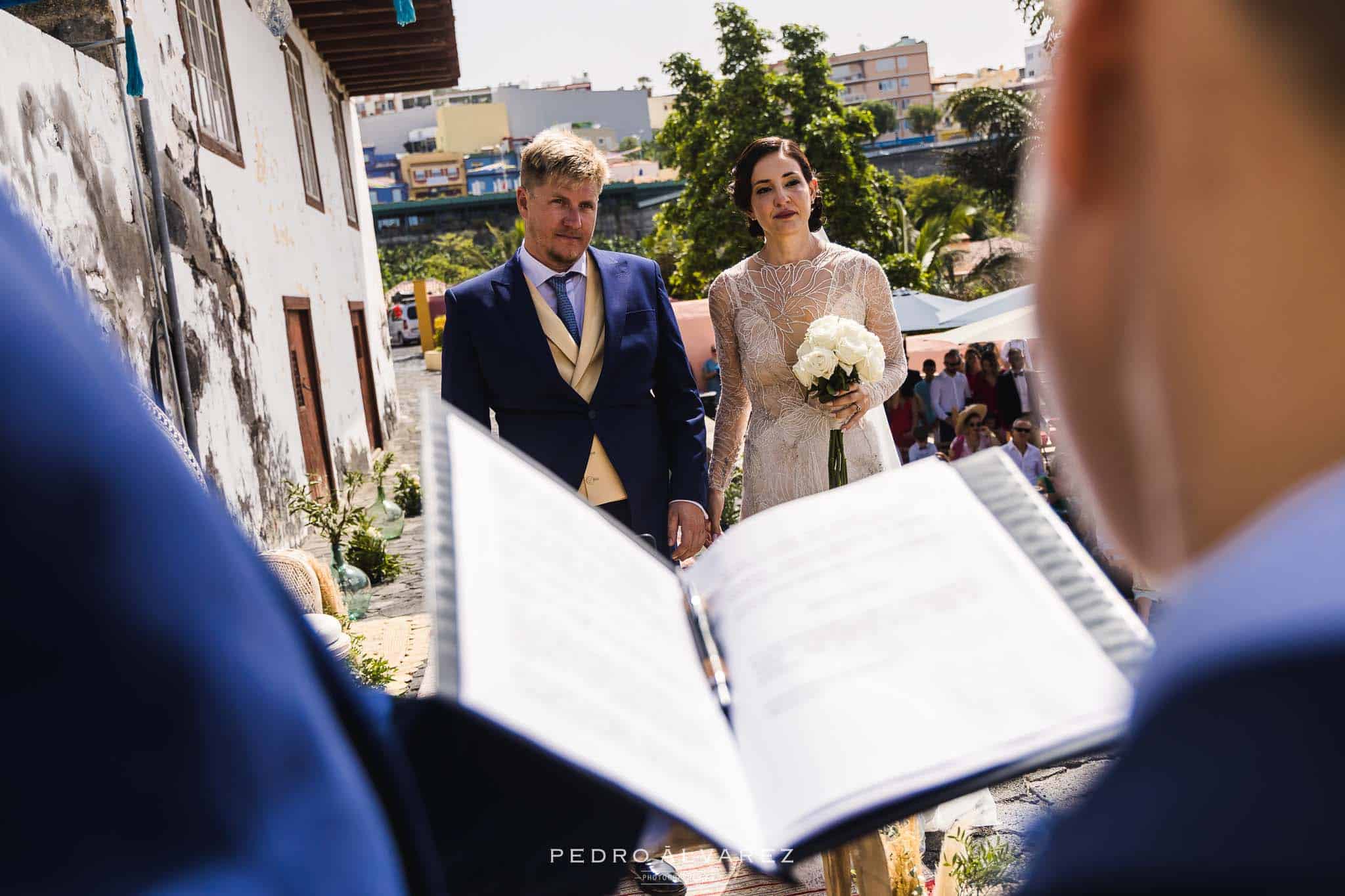 Boda en Canarias