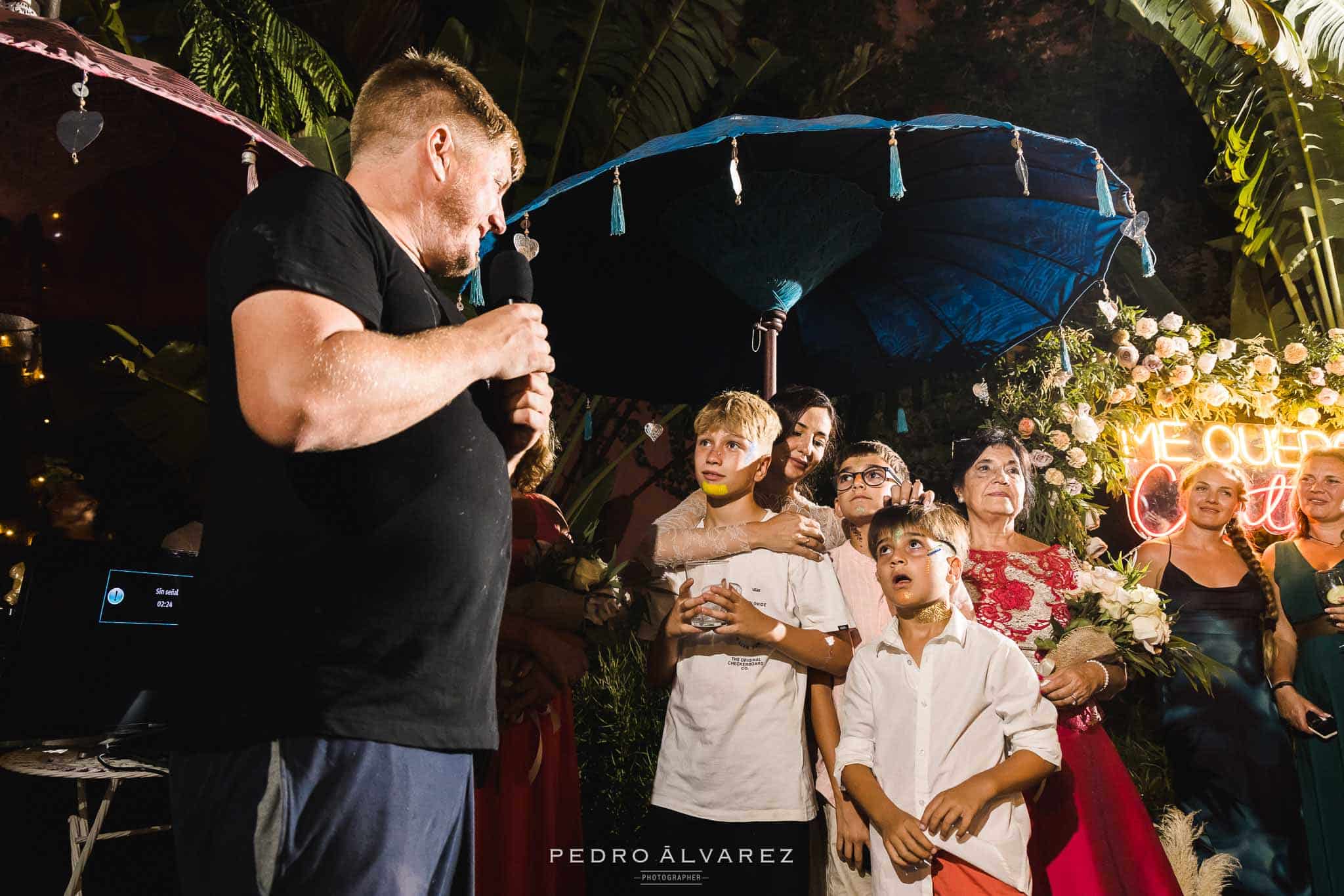 Boda en Canarias