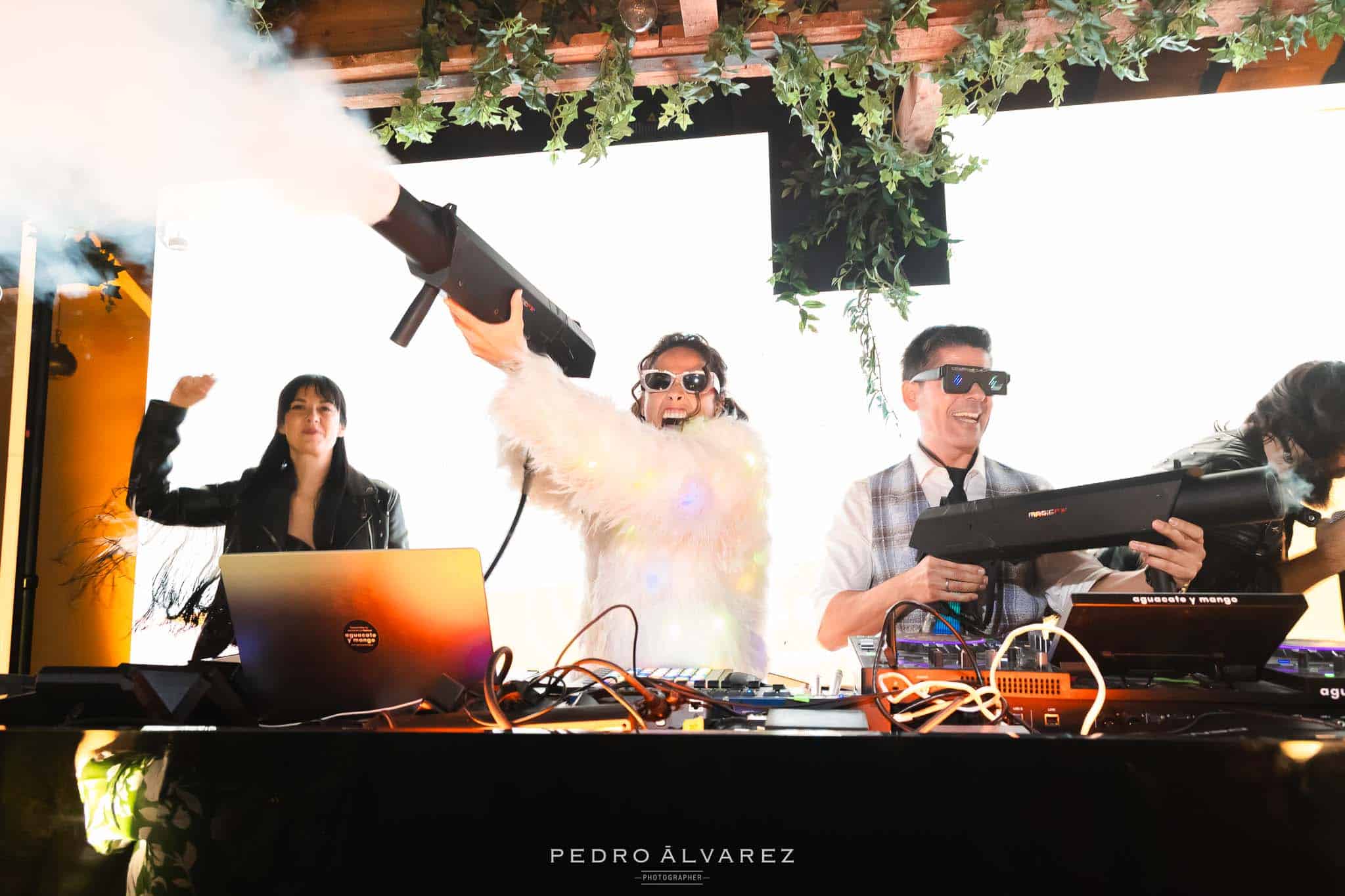 Aguacate y Mango Djs de la boda de Ana y Javi en Madrid